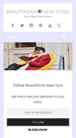 Mobile Screenshot of beautiform-newyork.com