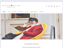 Tablet Screenshot of beautiform-newyork.com